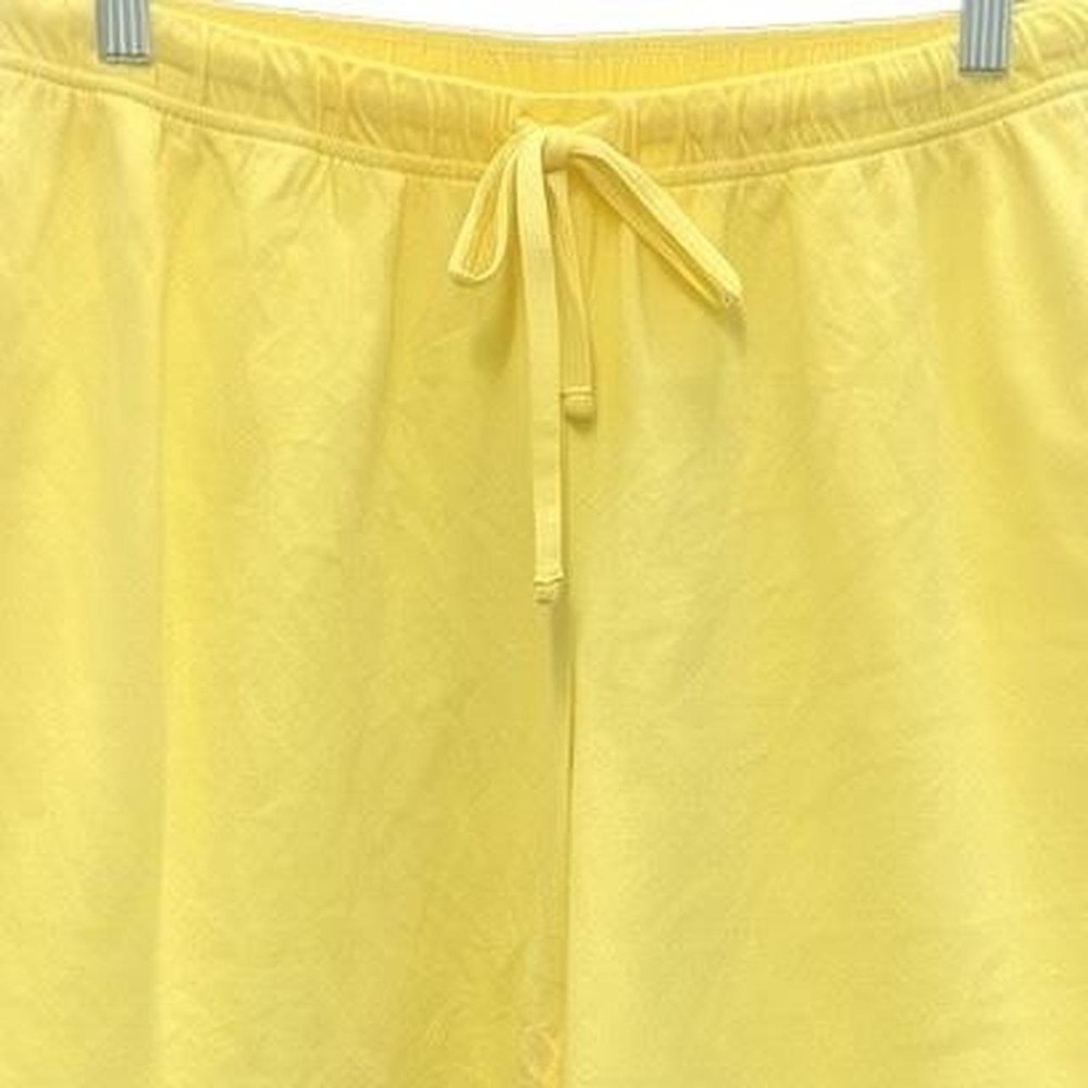 NWT MUK LUKS Yellow Loungewear 2 Piece Set - Shorts & Top Sz Small - Picture 5 of 5